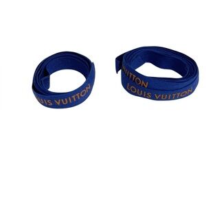 Louis Vuitton ribbon home decor gift hair accessory 2 ribbons 42” & 76”